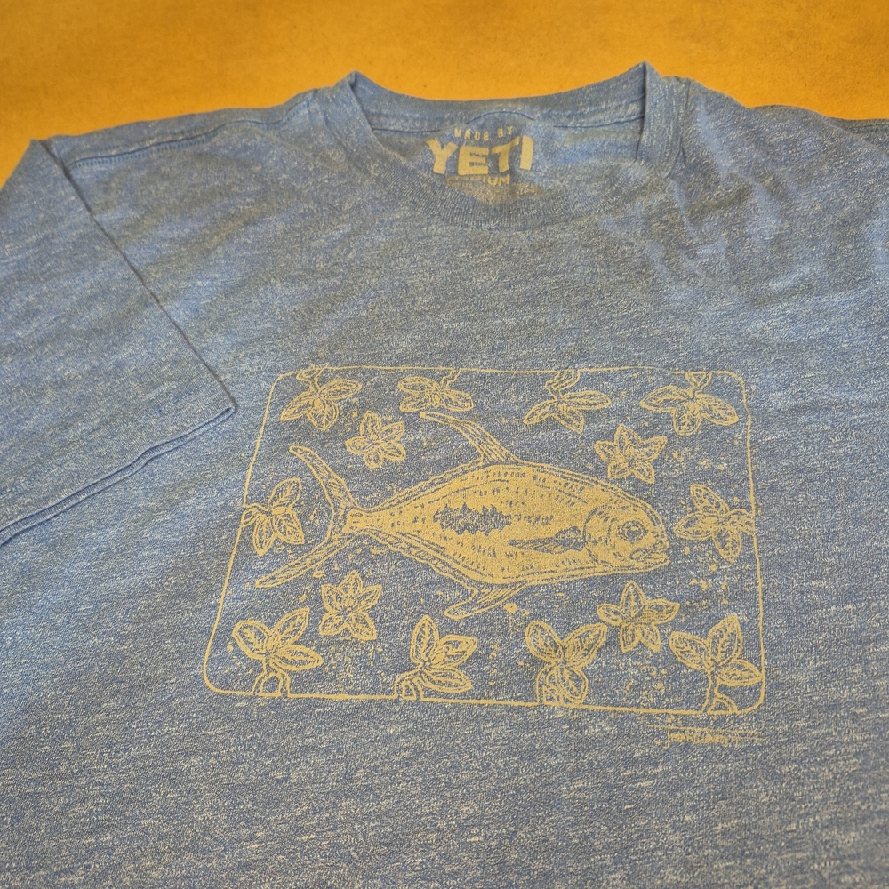 Yeti Blue Fish Graphic Tee 2794/108
